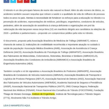 Associações de médicos, psicólogos, entre outras, lançam manifesto aos candidatos às Eleições de 2020 – Portal Hospitais Brasil