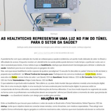 As healthtechs representam uma luz no fim do túnel para o setor da saúde? – Whow!