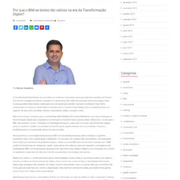 Sienge lança plataforma com integração BIM na Feiconnect Live – Hub Imobiliário
