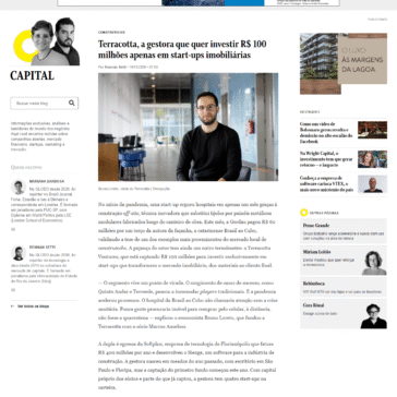 Terracotta, a gestora que quer investir R$ 100 milhões apenas em start-ups imobiliárias – O Globo
