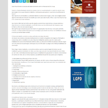 Profissional do futuro na era digital – Channel 360º