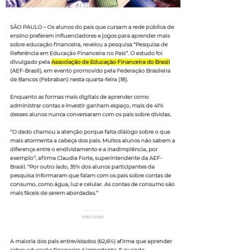 Influenciadores e games: como alunos querem aprender sobre educação financeira – InfoMoney