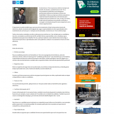 Como conduzir recrutamentos virtuais com mais eficiência – Ti Inside