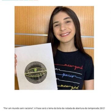 Estudante da Paraíba ganha concurso da bola da abertura da NBB 2020/2021 – Surto Olimpico