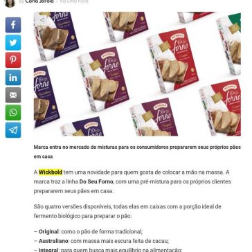 Novidade: linha Do Seu Forno Wickbold – Gastronominho