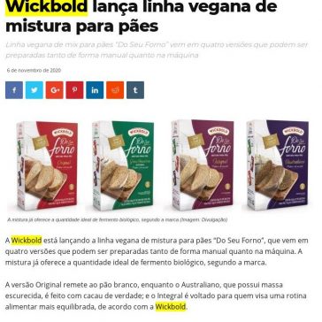 Wickbold lança linha vegana de mistura para pães – Vegazeta