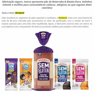 COMER & BEBER: Wickbold amplia portfólio Sem Glúten com entrada em diferentes categorias – BorrachaTV On Line