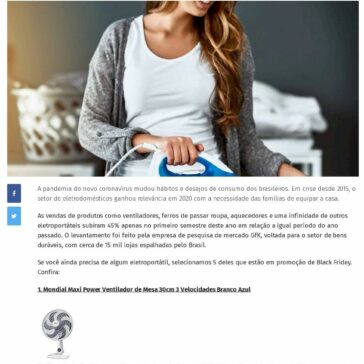 5 eletrodomésticos para cuidar das pessoas e da casa com descontos de Black Friday – Metro Jornal
