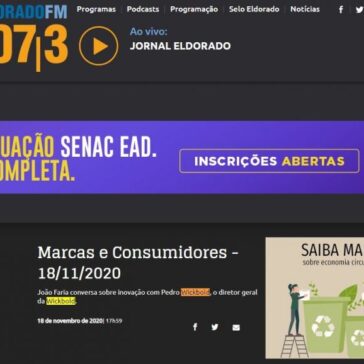 João Faria conversa sobre inovação com Pedro Wickbold, o diretor geral da Wickbold. – Eldorado FM