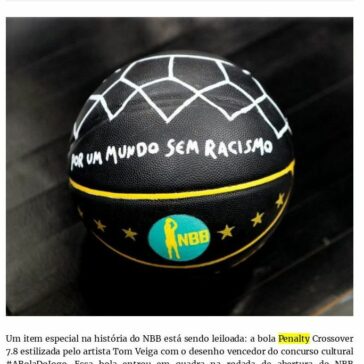 Bola do NBB será leiloada e valor doado à Casa do menino – Mais PB