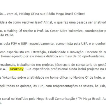 Criatividade no home office – Mega Brasil Comunicação