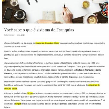 Você sabe o que é sistema de Franquias – O mundo das Franquias