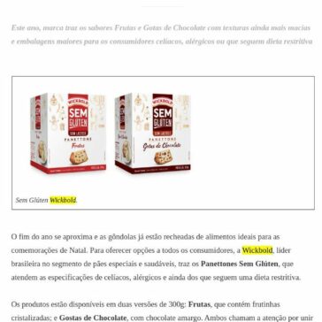 PANETTONES SEM GLÚTEN E SEM LACTOSE DA WICKBOLD – Alice Varajão