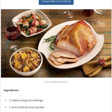 Receita de Farofa de banana ao crocante de nozes – Comida e Receitas