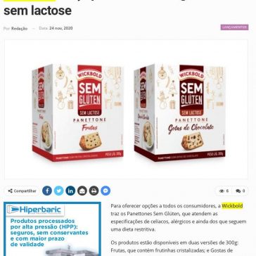 Wickbold lança panetones sem glúten e sem lactose – Newtrade