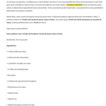 Cardápio de fim de ano: confira opções de receitas práticas e saborosas – Que Tem Pra Hj