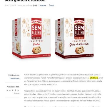 Wickbold lança novas versões dos panettones sem glúten e lactose – Folha do ABC