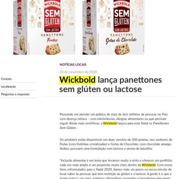 Wickbold lança panettones sem glúten ou lactose – Sincovat