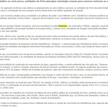 Com 14.516 MW aptos para leilões no curto prazo, entidades de PCHs planejam estratégia comum para remover entraves ao setor – Revista Modal online