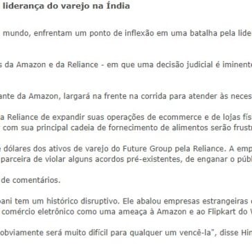 Batalha dos bilionários: Bezos e Ambani disputam liderança do varejo na Índia – Terra