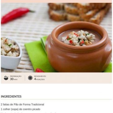 Caldinho de Feijão – Receitas IG
