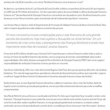 Pandemia favorece educação financeira nas escolas – Mirian Gasparin