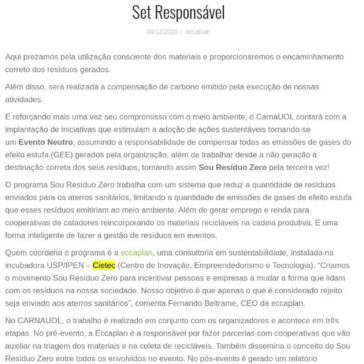 Set Responsável – Eccaplan