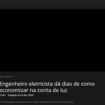 Engenheiro eletricista dá dicas de como economizar na conta de luz – Globo Play