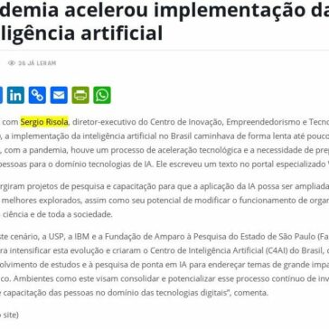 Pandemia acelerou implementação da inteligência artificial – Opinião & Crítica