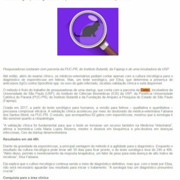 Teste sorológico para diagnóstico da esporotricose felina recebe validação clínica – CRMV-RS