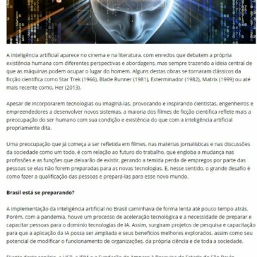 Máquinas e o homem: a Inteligência Artificial e seus avanços no Brasil – Guia Cloud