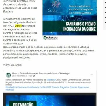 Incubadora de Empresas de Base Tecnológica de São Paulo USP/IPEN – IPEN