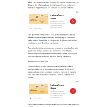 O RH como promotor da diversidade dentro das empresas – Negócios em Foco