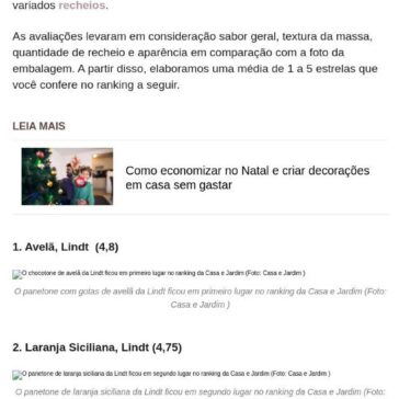 Os melhores panetones de 2020: confira o nosso ranking! – Casa e Jardim