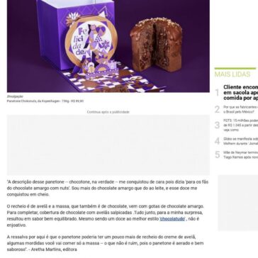 1,2,3… Experimentamos! Chocotones e panetones diferentes para este Natal – Receitas IG