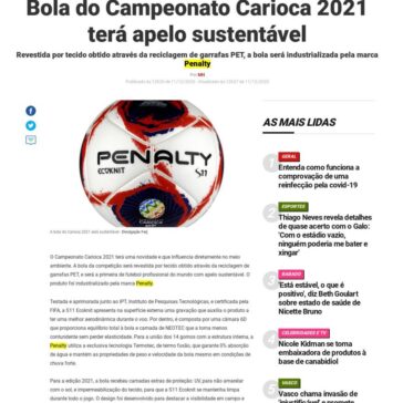Bola do Campeonato Carioca 2021 terá apelo sustentável – Meia Hora