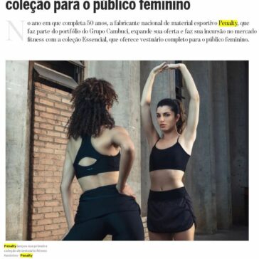 Penalty estreia no mercado fitness com coleção para o público feminino – Fashion Network