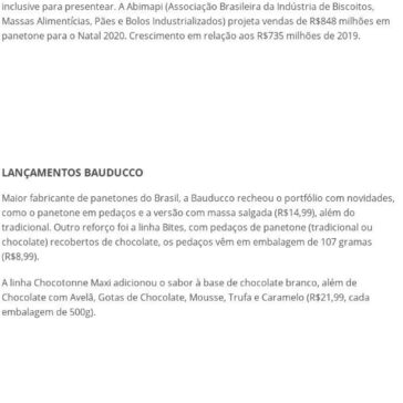 As novidades em panetone para o Natal 2020 – Meu Cardápio