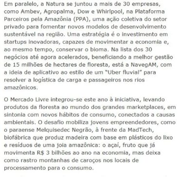 Biomas de pé = empresas saudáveis – Planejamento Estratégico Quasar K