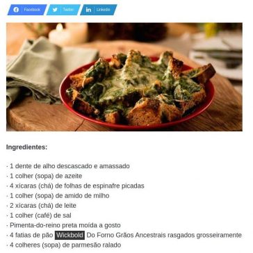 Pão cremoso de Natal – Revista News