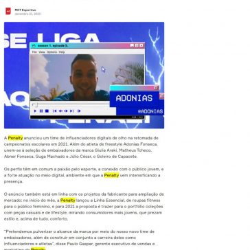 De olho na retomada de torneios escolares, Penalty anuncia novos influenciadores – One Football