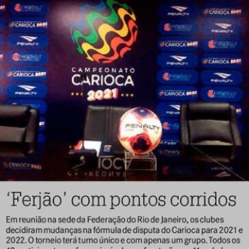 Ferjão com pontos corridos –  A Crítica
