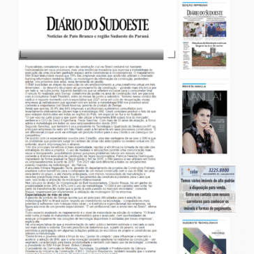Sistema BIM é prioridade para 70% das incorporadoras, mostra estudo – Diário do Sudoeste