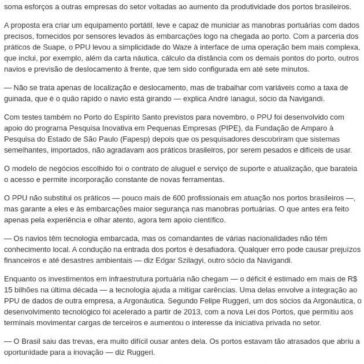 Aplicativos ajudam a manobrar navios em portos e na logística de frotas nas cidades – Brazil Modal