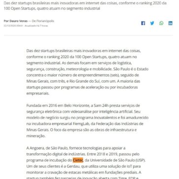 São Paulo tem o maior número de empreendimentos – Valor Econômico (On-line)