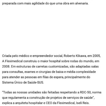 Sugestão de Pauta Negócio Social: Transformers? da Saúde democratiza acesso à exames, consultas e cirurgias – Negócios em Foco