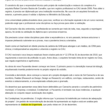 Arquiteta do novo Pacaembu não tem registro profissional no país – Mix Vale