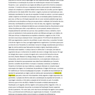 Arquiteta do novo Pacaembu não tem registro profissional no país – Yahoo! (Brasil)