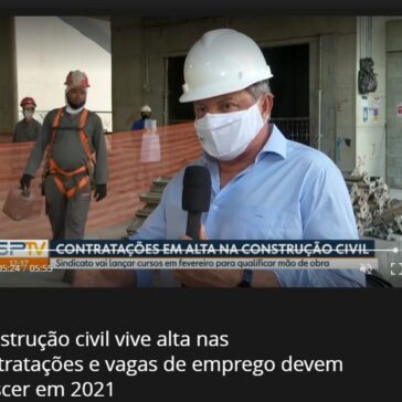 Construção civil vive alta nas contratações e vagas de emprego devem crescer em 2021 – Globo Play
