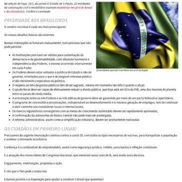 PRIORIDADE AOS BRASILEIROS – Secovi-SP